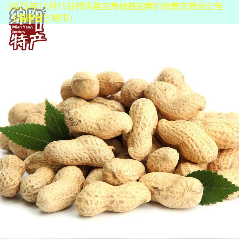 2025年11月15日将乐县应急储备油竞价销售交易会公告（福建省三明市）