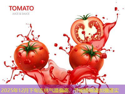 2025年12月下旬吉林气温偏高，节能措施需加强落实