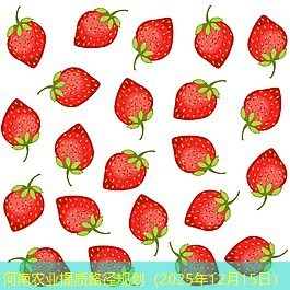 河南农业提质路径规划（2025年12月15日）