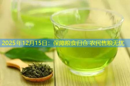 2025年12月15日：保障粮食归仓 农民售粮无忧