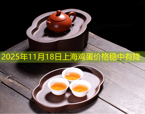 2025年11月18日上海鸡蛋价格稳中有降