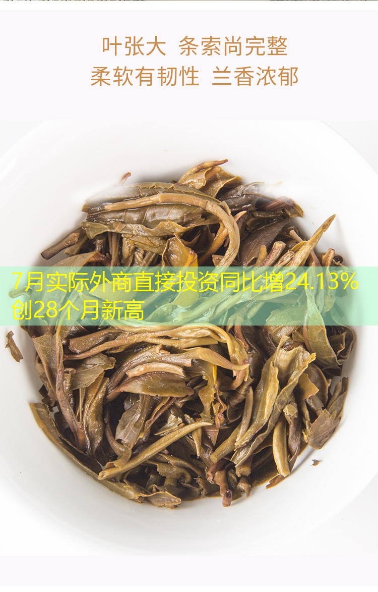 7月实际外商直接投资同比增24.13% 创28个月新高