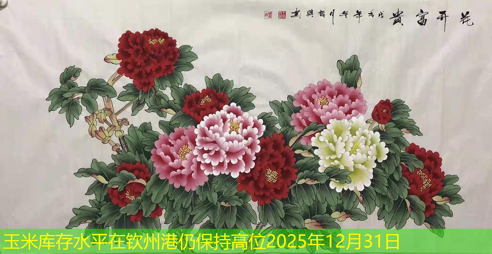 玉米库存水平在钦州港仍保持高位2025年12月31日